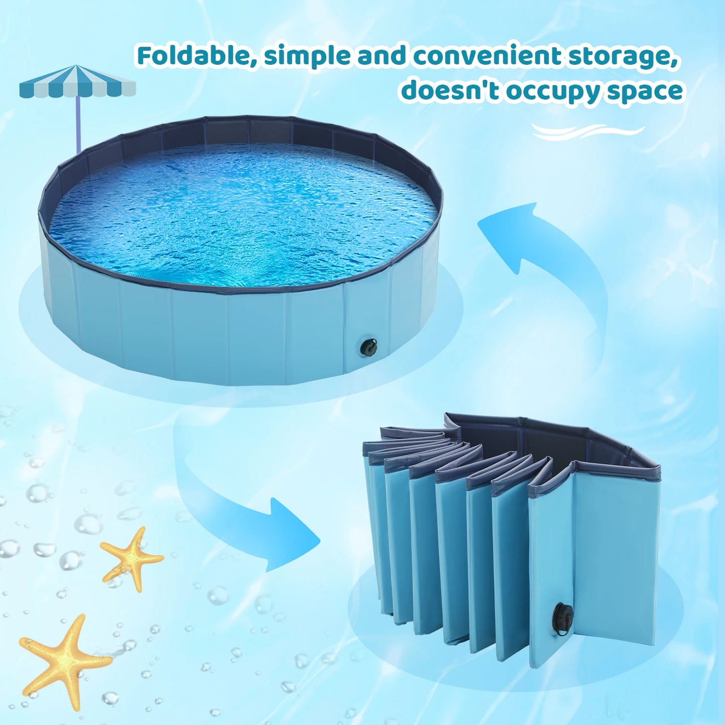 Air Pet Pool for Dogs & Cats – Cool Off Your Pet This Summer