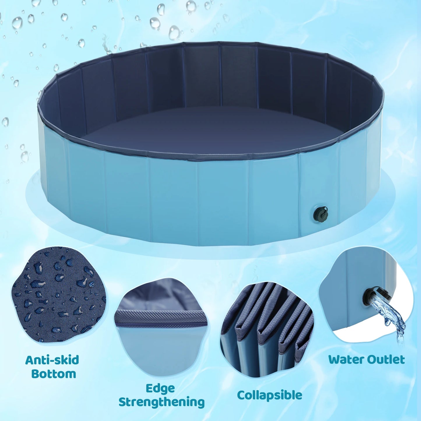 Air Pet Pool for Dogs & Cats – Cool Off Your Pet This Summer